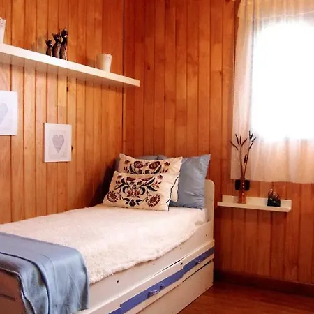 Casa De Madera Ferienhaus *